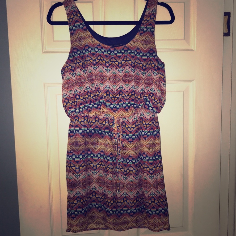 Tribal mini dress